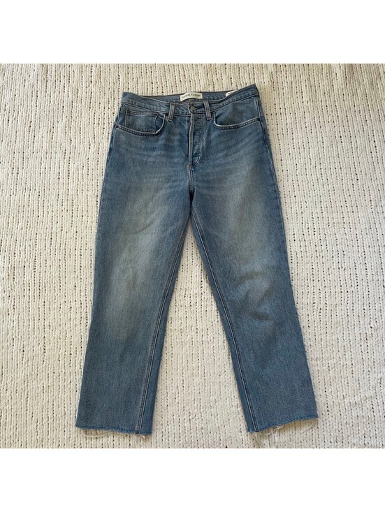 Denim Forum Denim - Aritzia Denim Forum Arlo High Rise Straight Jeans - Size 31